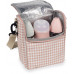 Bolsa térmica I love vichy rosa de Walking Mum